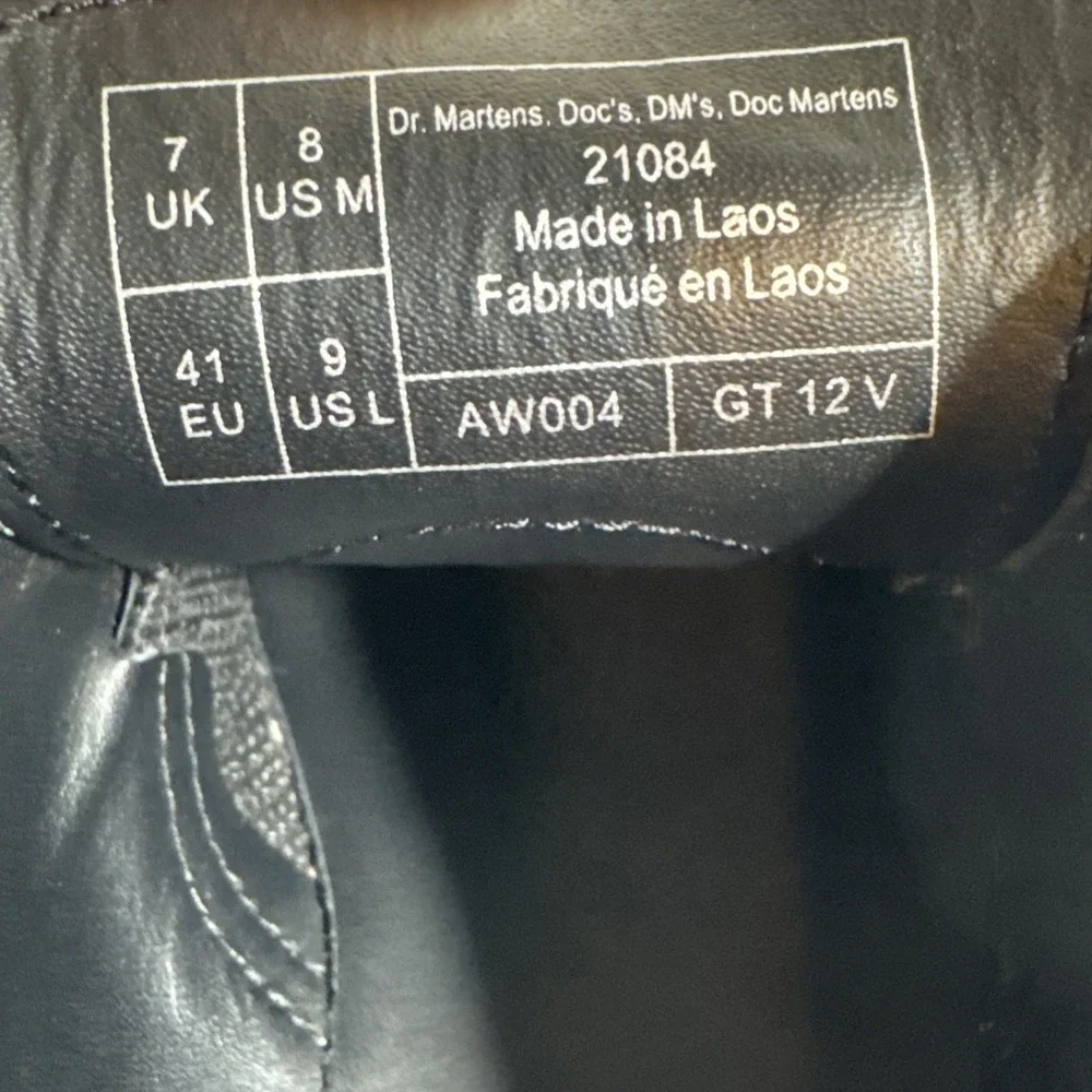 Dr Martens 1461 Bex Black Smooth Leather Oxford Shoes 21084 Men 8 Women 9 UK 7